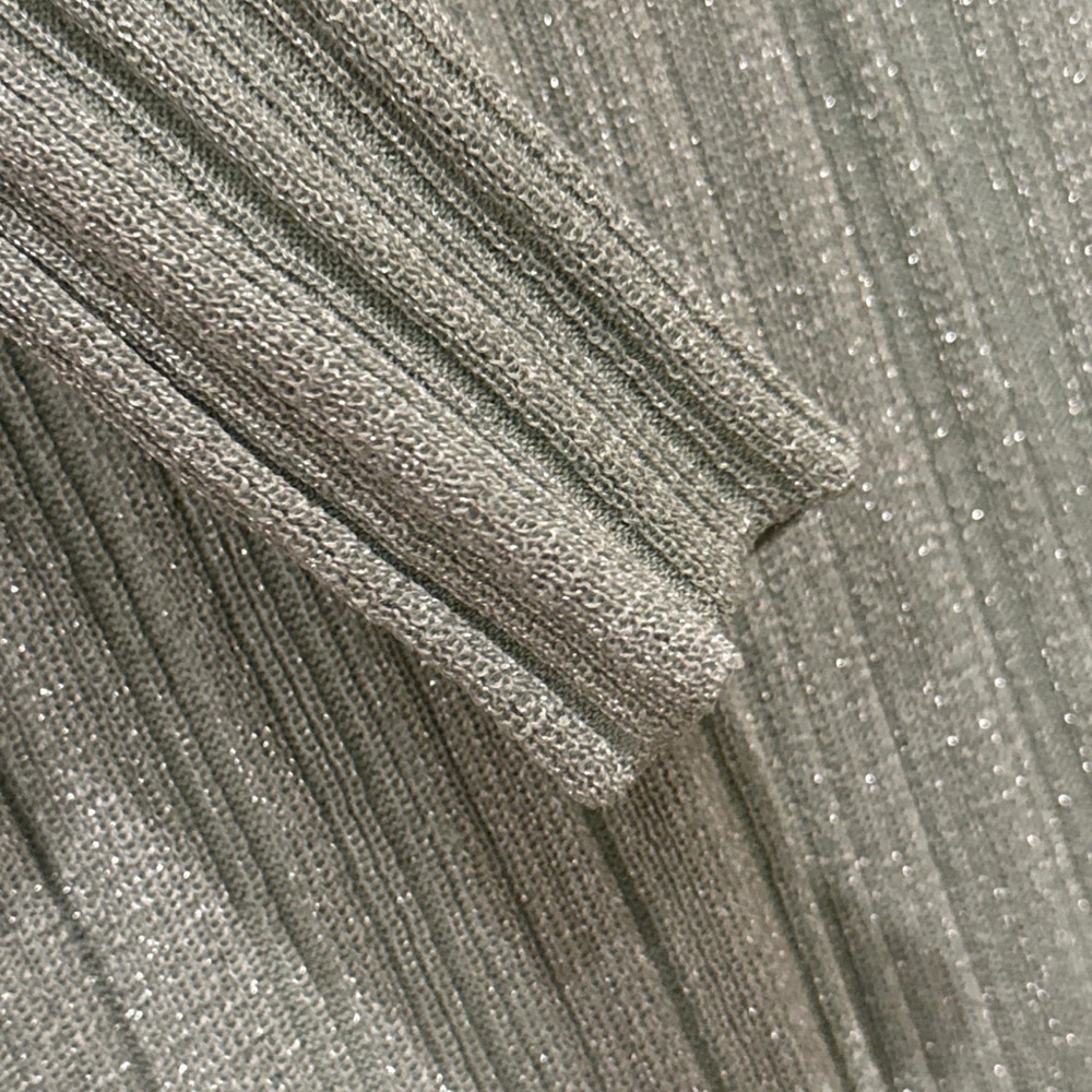 ZARA DRESS WITH METALLIC THREAD - Picture 7 of 10